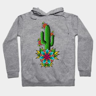 Floral Cactus Hoodie